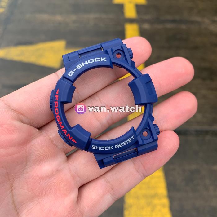 Bezel Casio Gshock GWF 1000NV-2 Frogman Navy Original BnB