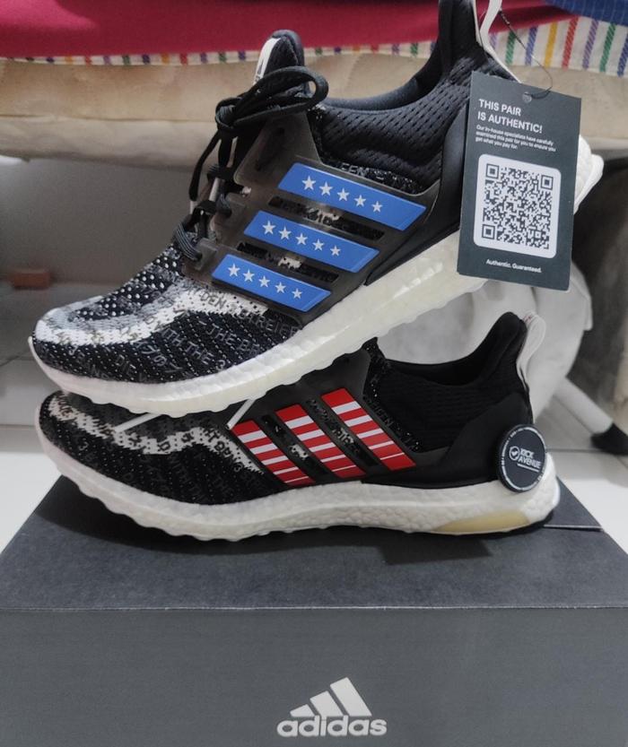 SEPATU ADIDAS ULTRA BOOST ULTRABOOST 2.0 NYC PARIS BLUE BLACK ORIGINAL
