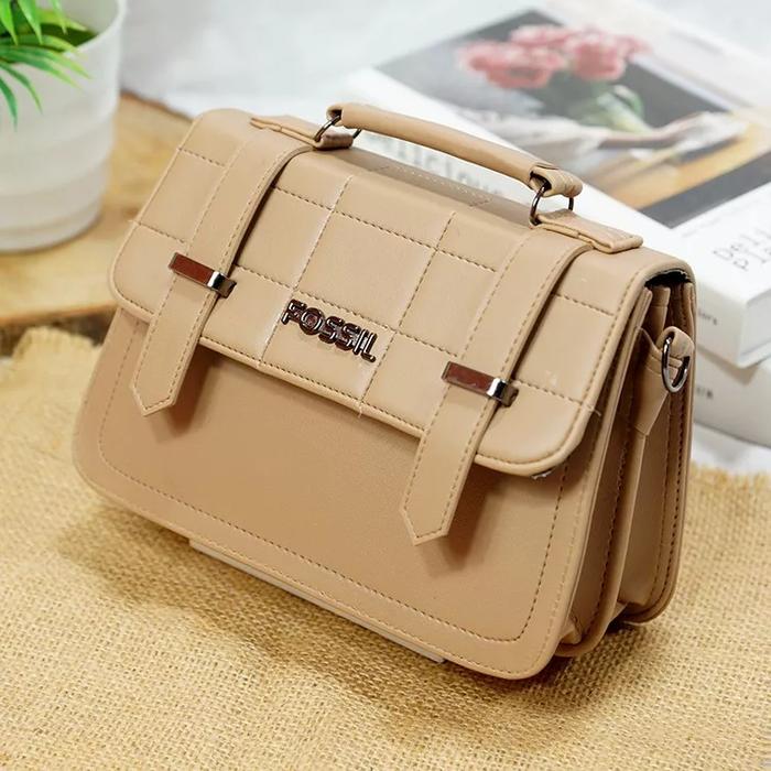 TAS SELEMPANG FOSSIL WANITA CANTIK TAS JINJING RANSEL CEWEK TERBARU