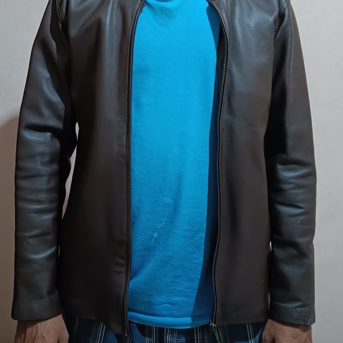 jaket kulit asli garut Second