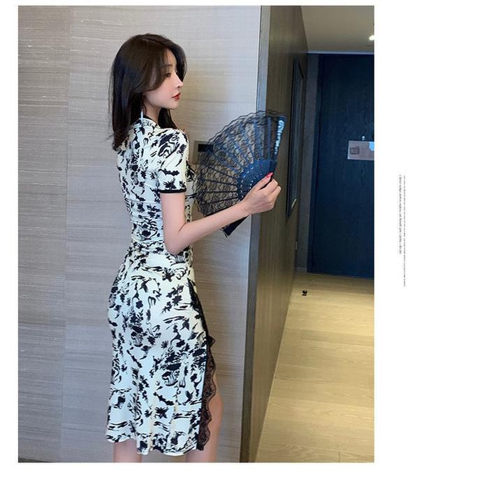 Dres gaun lengan pendek 2022/dres pesta/dres kondangan
