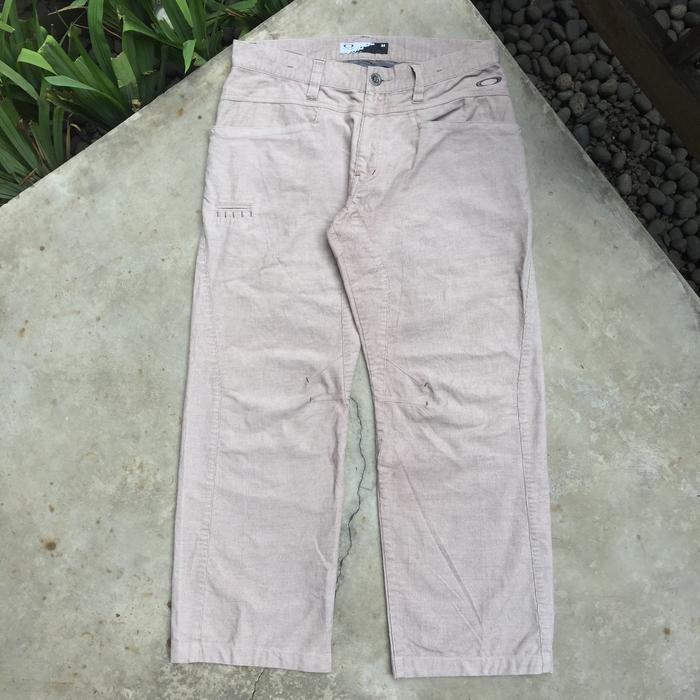 Oakley Spellout Big Logo Corduroy Trousers Pants Rare