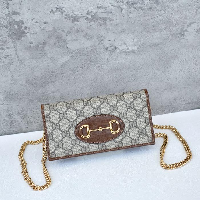 Gucci Horsebit 1955 WOC in Brown