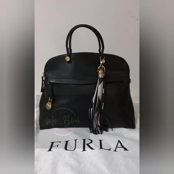 Tas Furla bag ORI (Piper L Dome + Lady Charms Keyring)