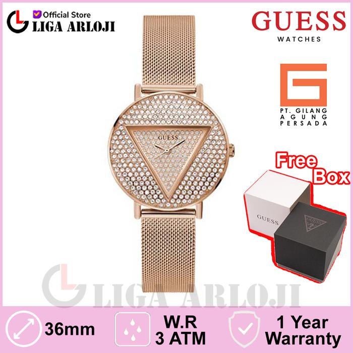 Guess Watches  GW0477L3 Original ICONIC Jam Tangan Wanita Analog Rose