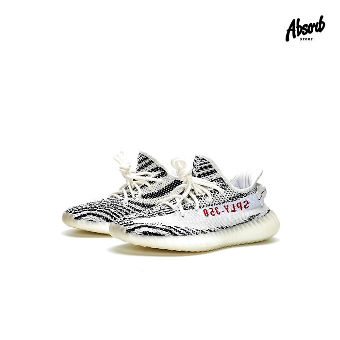 Yeezy Boost 350 V2 “Zebra” (White/Core Black/Red) CP9654