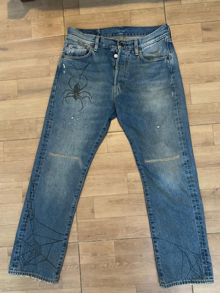 Levis Vintage Clothing 1984 Selvedge 501 TANGLED WEB [85623-0008]