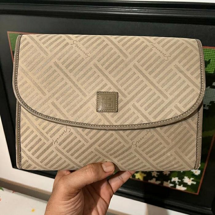 Tas Clutch Givenchy Vintage - Bekas Second Preloved Original Authentic
