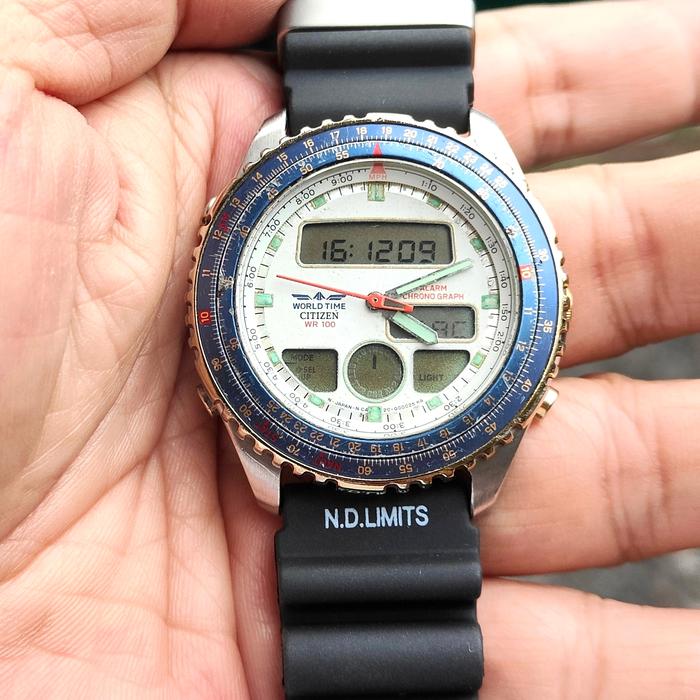 Jam CITIZEN PROMASTER 1 Ana Digi Original