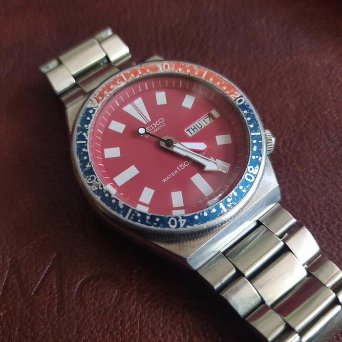 jam tangan vintage seiko mod diver jadul kuno automatic japan antik