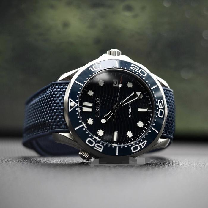 Seiko Mod Seamaster 007 Blue