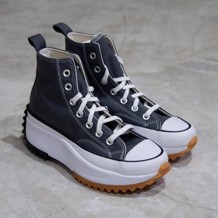 DISKON GEDE CONVERSE RUN STAR HIKE HIGH IRON GREY ORIGINAL RESMI STORE