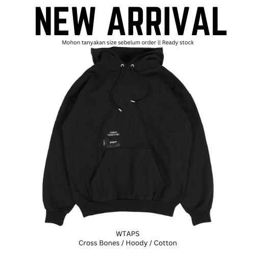 WTAPS Cross Bones / Hoody / Cotton | Hoodie pria ORIGINAL 100%