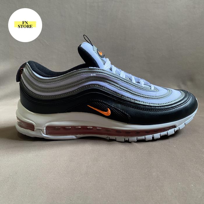 nike air max 97 black orange second