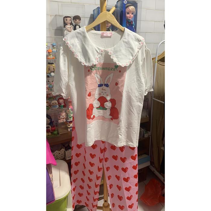PREMIUM MISS ALLEY ONE SET BUNNY RABBIT SETELAN LUCU BANGKOK