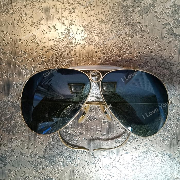 rayban shooter 62 G15 bausch lomb BL usa aviator caravan wayfarer