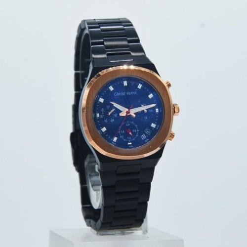 Jam Tangan Wanita Christ Verra CV 10458L-18 BLK Original