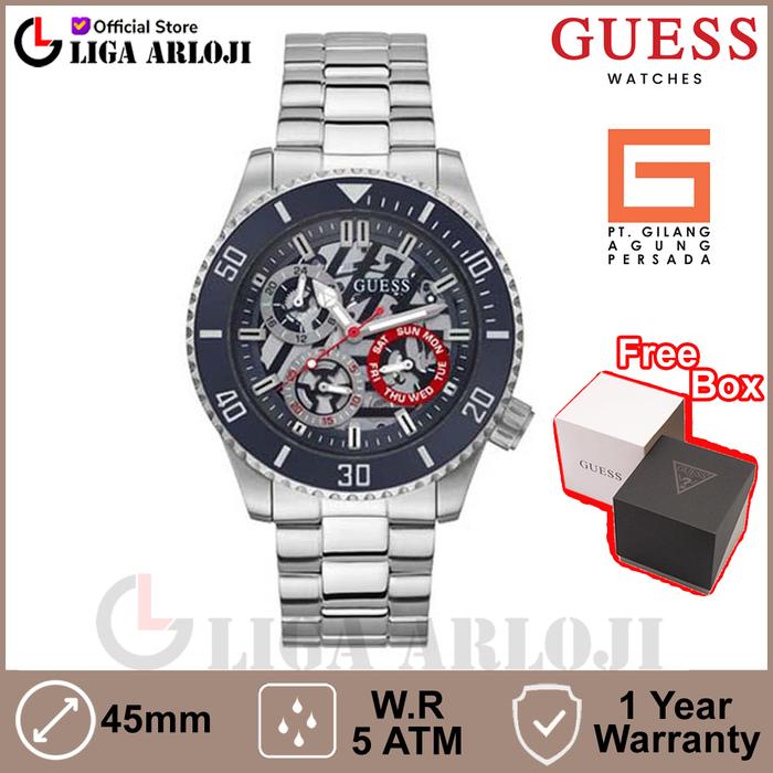 GUESS Watches GW0488G1 Original AXLE Jam Tangan Pria Analog