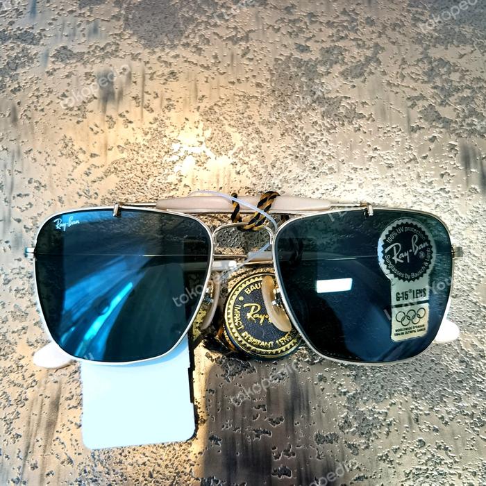 NOS rayban caravan 52 bausch lomb BL USA G15 aviator Wayfarer