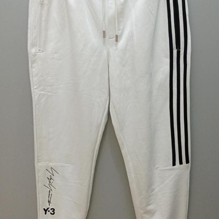 ADDS Y3 YOHJI YAMAMOTO WHITE JOGER PANTS
