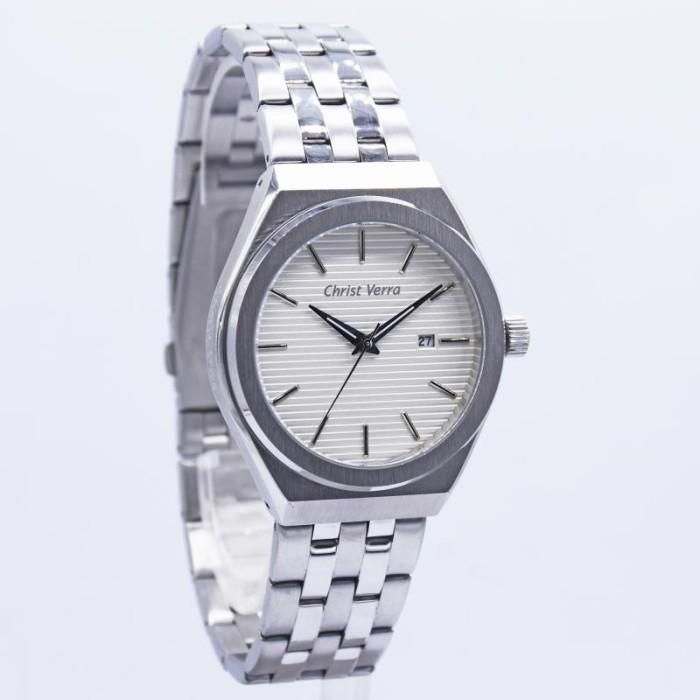 Jam Tangan Pria Christ Verra CV 10793G-11 WHT Original