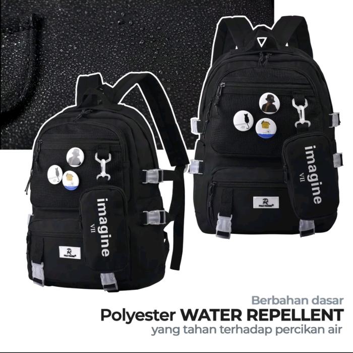 Polo trands liscio tas ransel sekolah