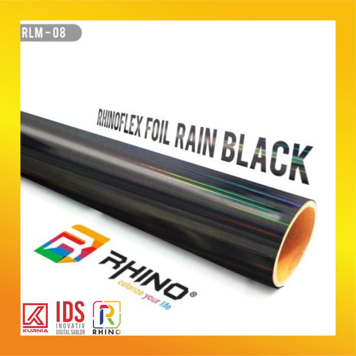 POLYFLEX RHINO FOIL RAIN BLACK RLM08