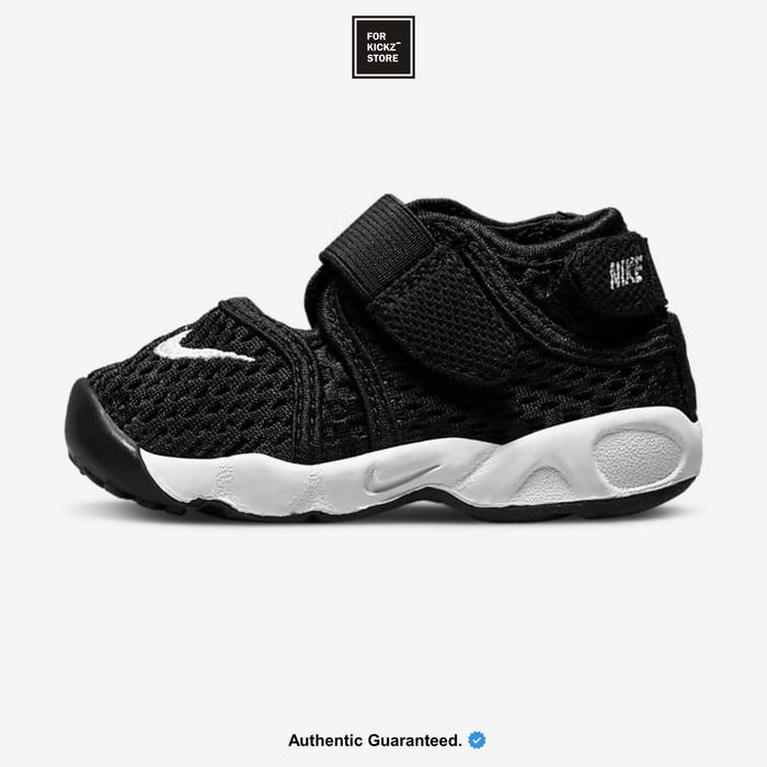 NIKE TODDLER LITTLE RIFT TD BLACK WHITE