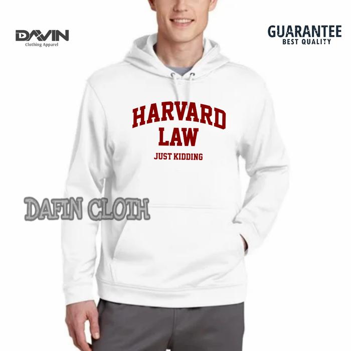 Sweater Hoodie Pria Harvard Law