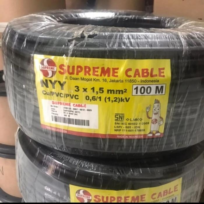 Kabel NYY 3x1,5mm Supreme