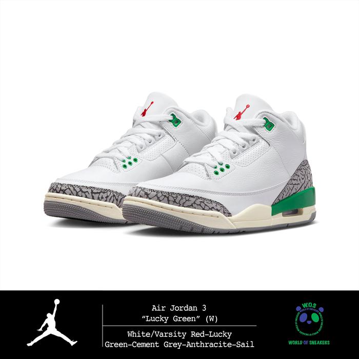 Air Jordan 3 Retro “Lucky Green” (W)