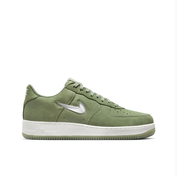 Sepatu Nike Air Force 1 Low Retro Green Suede Men's Original