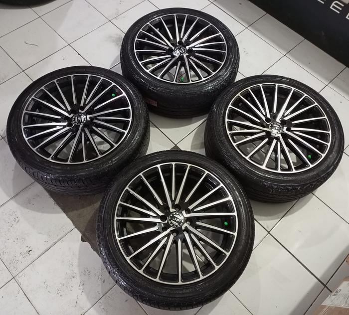 Velg Mobil Bekas Jf Ring 17 PnP Xenia Jazz Mobilio + Ban (2) 215 45 17