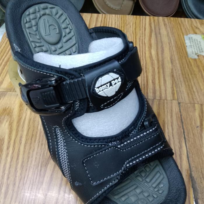 Sandal pria kulit asli Homyped
