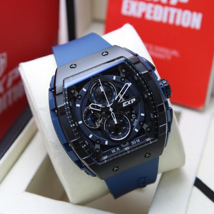 JAM TANGAN PRIA EXPEDITION EXP 6782 / E6782 ORIGINAL BEST SELLER -Blue