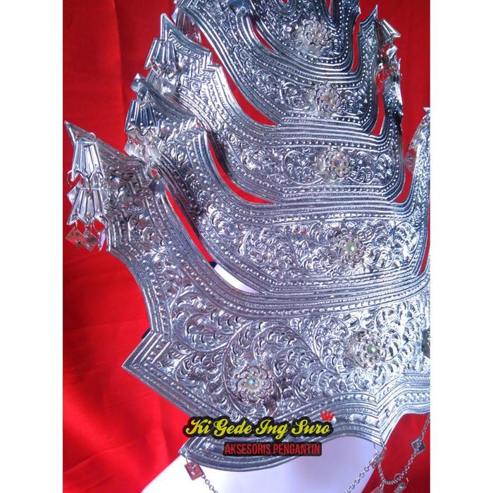 ,. MAHKOTA MANDAILING SILVER TAPANULI SELATAN/ PENGANTIN BULANG