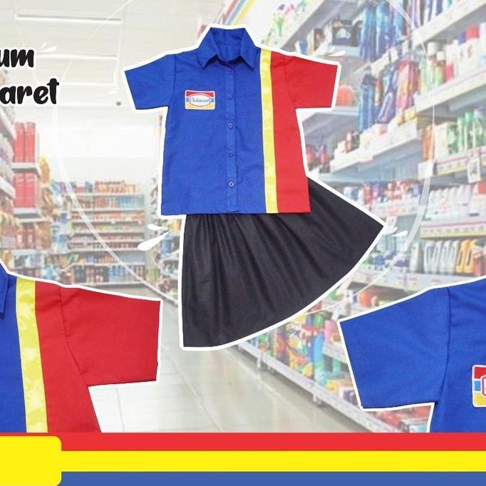 (TERLARIS) KOSTUM INDOMARET ANAK | SERAGAM INDOMARET | KOSTUM PROFESI
