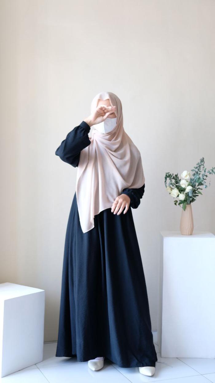 Gamis Rayya Nilam/Gamis Rayya Polos/Gamis Rayya by Nilam Indonesia