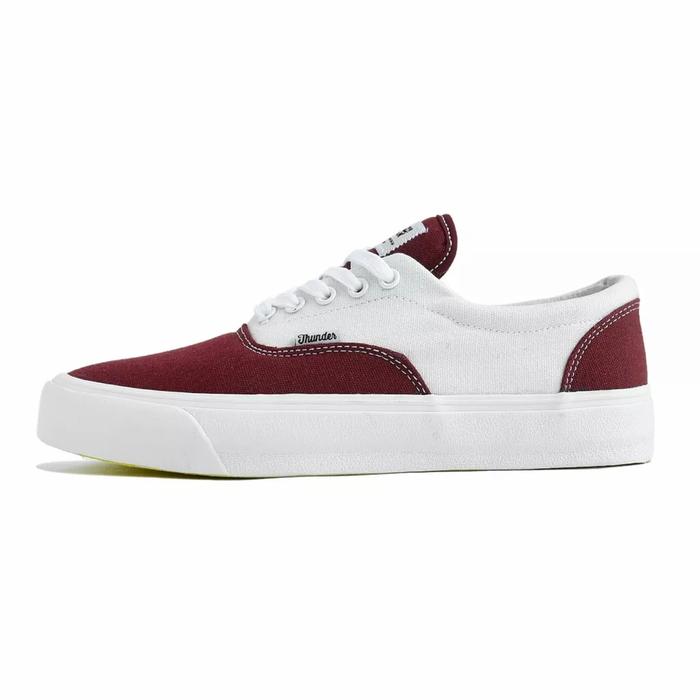 Thunderbear Russell Maroon White Original Sepatu Sneakers Casual Murah