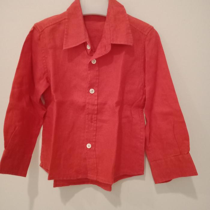 Preloved Kemeja anak laki longsleeve Les Petits 3years