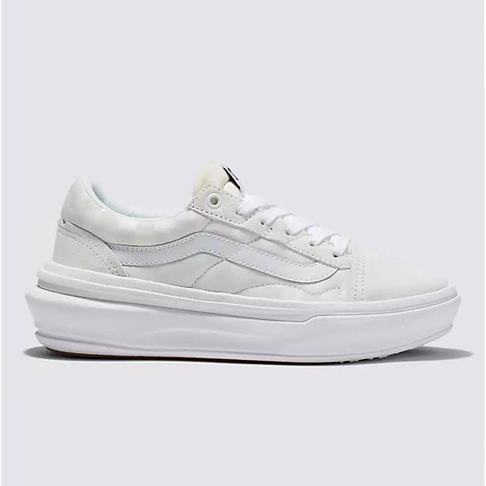 VANS OLDSKOOL OVERT COMFYCUSH CHECKERBOARD WHITE ORIGINAL RESMI