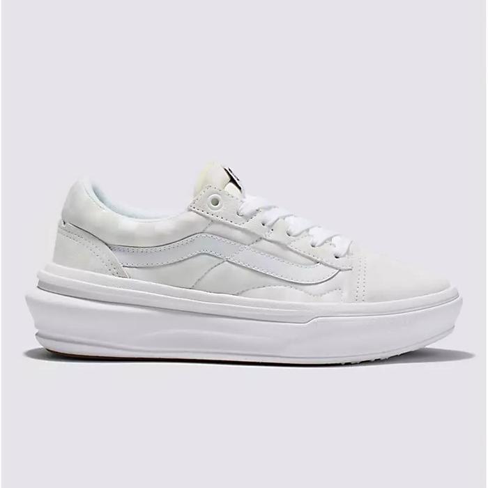Vans Old Skool Overt Comfycush Checkerboard White ORIGINAL RESMI