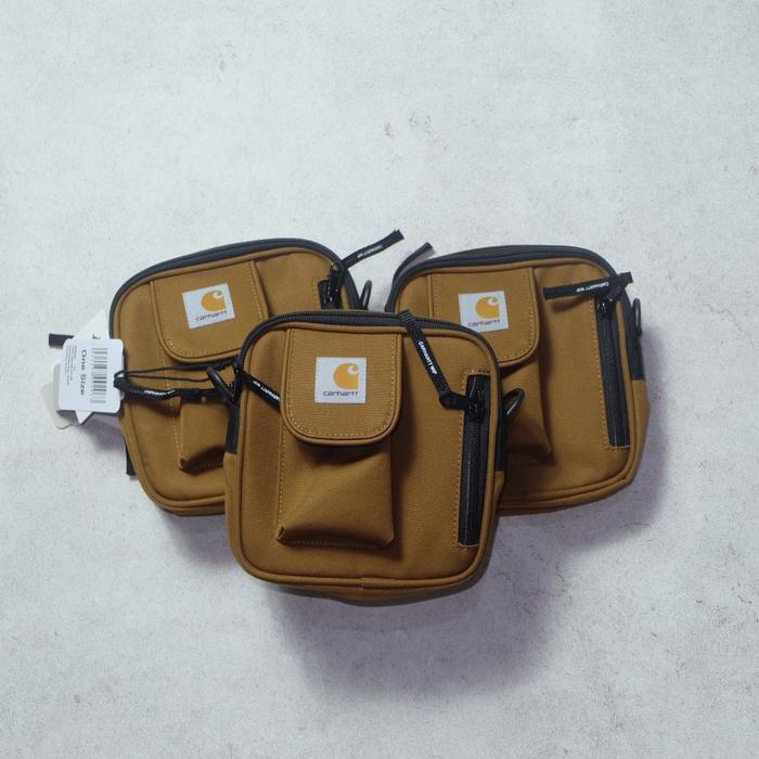CARHARTT WIP ESSENTIALS BAG ORIGINAL HAMILTON BROWN