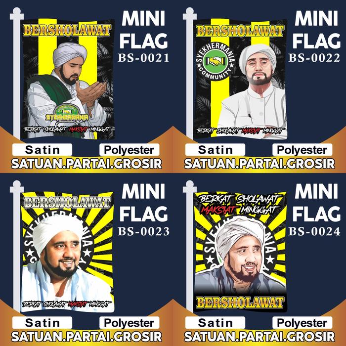 PROMO CETAK BENDERA PRINTING SYEKHERMANIA V6/SYEKHERMANIA TERLARIS NEW