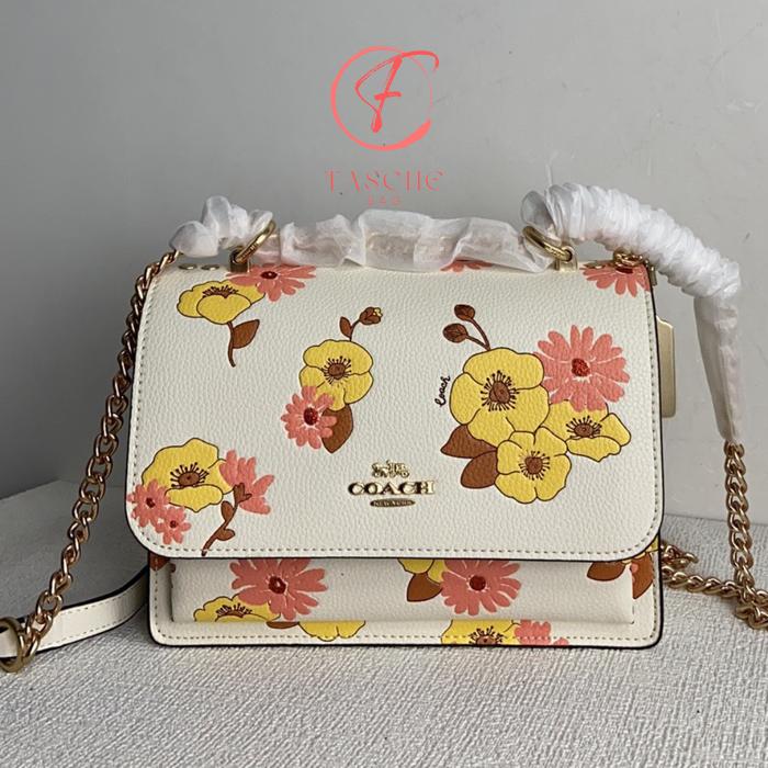 Tas wanita CH 550 klare flower new organ bag one a chain sling bag