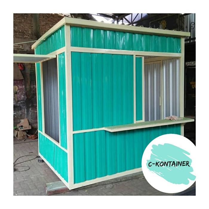 booth container semi container custom #351