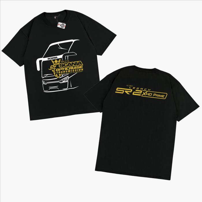 Kaos Baju Bismania Jetbus Scania Sr 2 Xhd Prime Karoseri Laksana