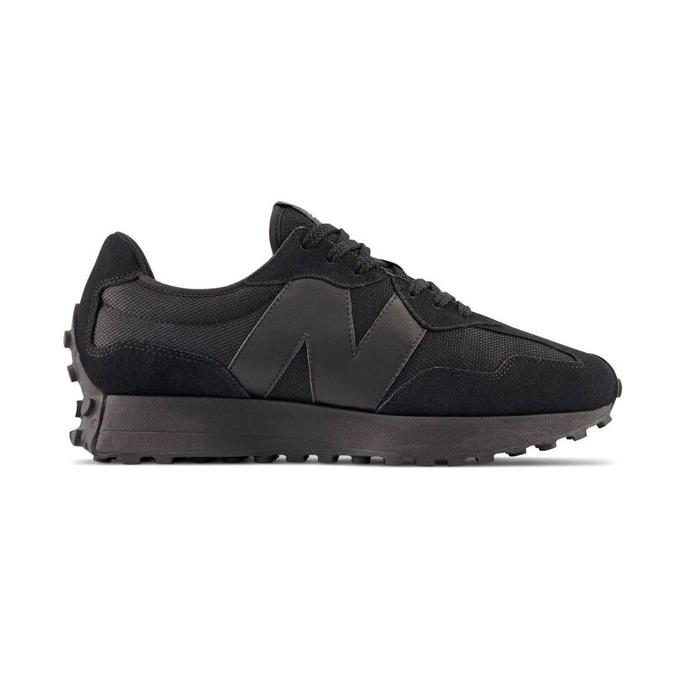 New Balance 327 Triple Black Full Black MS327CTB ORIGINAL NB 327