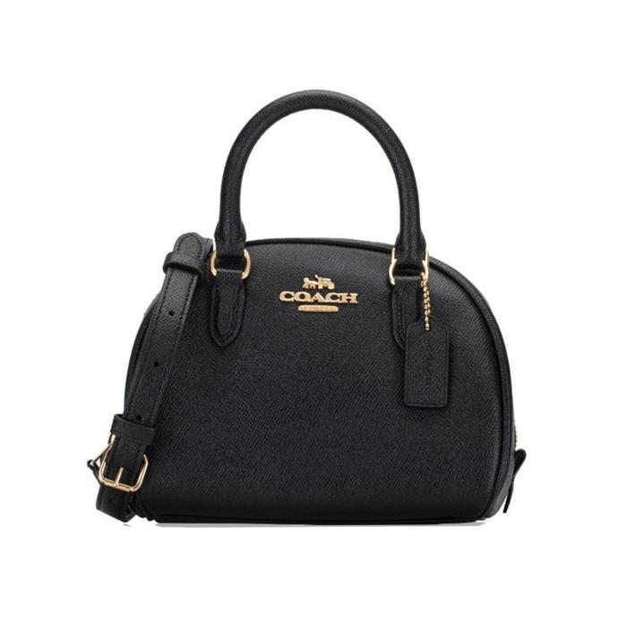 Coach CA202  Sydney Satchel Black