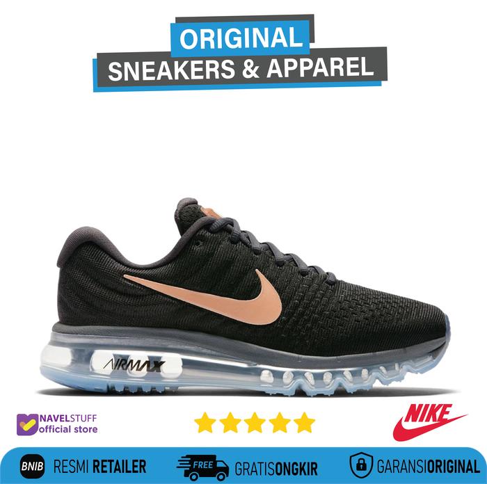NIKE Air Max 2017 Black/Metallic Red Bronze/Dark Grey Original BNIB